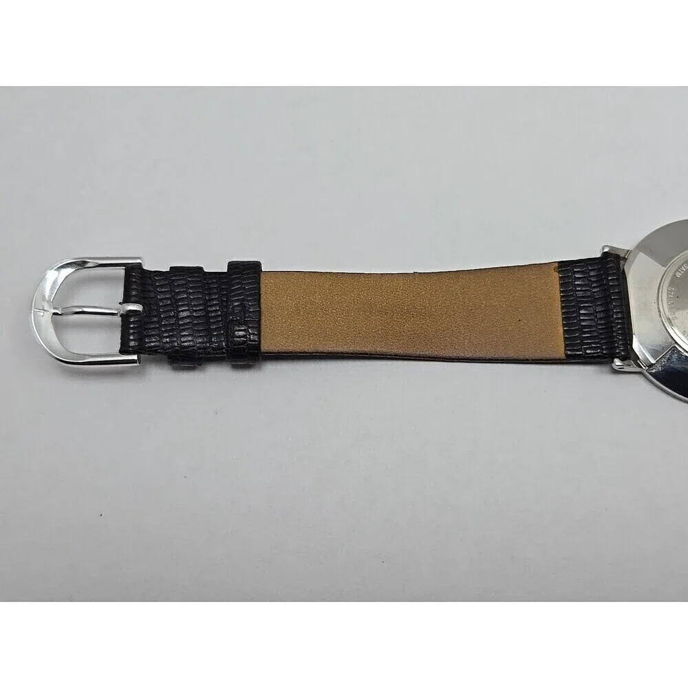 Goodman And Sons Quartz Dress Watch Roman Numerals Stainless Steel New Battery